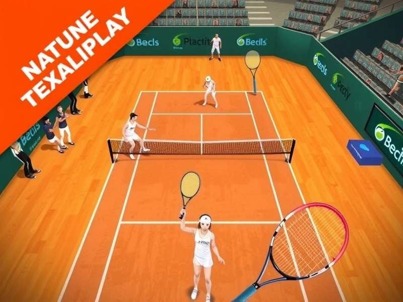 National Tennis Hero Gameplay Screenshot